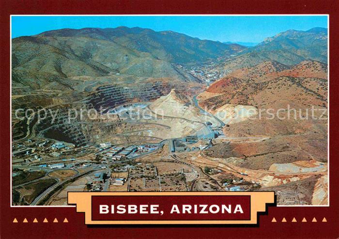 Bisbee Arizona Phelps Dodge Lavender Open Pit Copper Mining Opertation