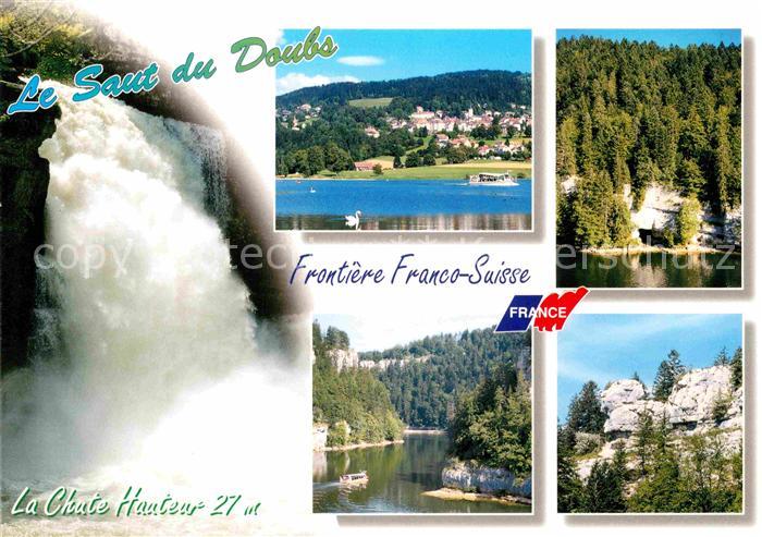 Besancon Doubs Frontiere Franco Suisse La Chute Brenets Grotte Roi de Prusse