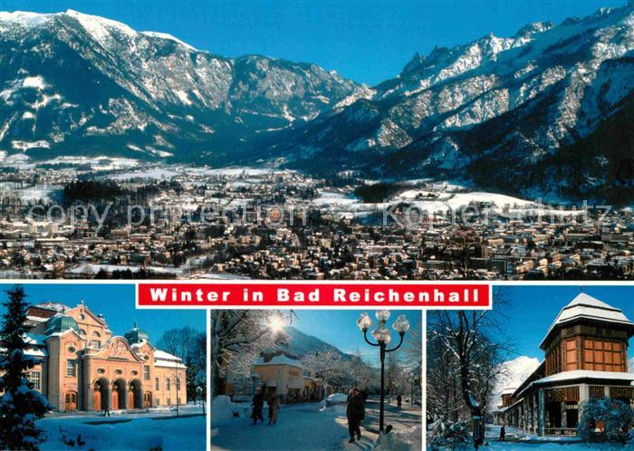 Bad Reichenhall Panorama Untersberg Lattengebirge Altes Kurhaus Gradierhaus
