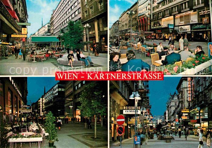 Wien Kaerntnerstrasse Fussgaengerzone
