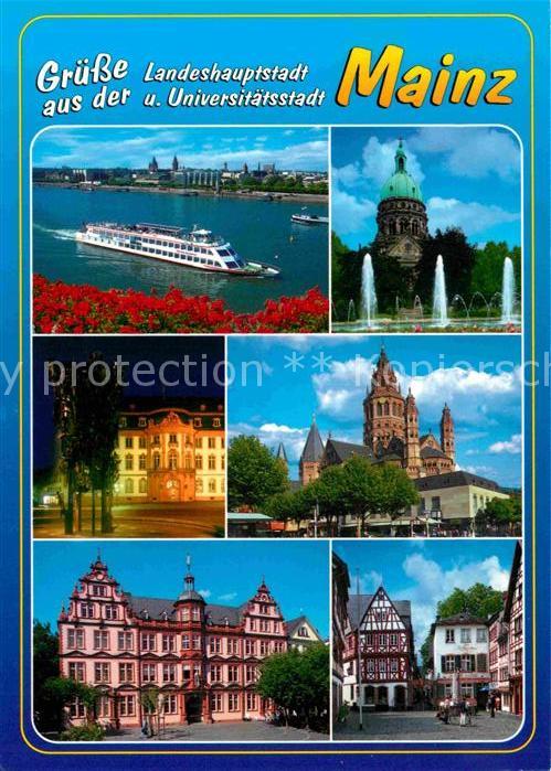 Mainz Rhein Dom Christuskirche