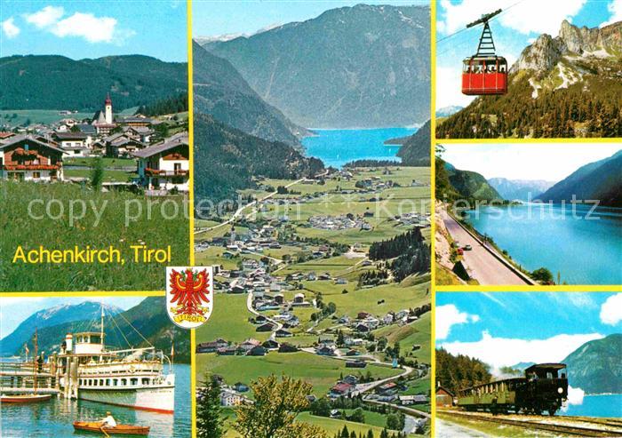 Achenkirch Dampfer Stadt Innsbruck Rofan Seilbahn Rotspitze Zahnradbahn