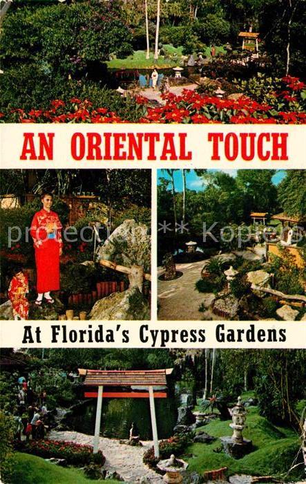 Cypress Florida Cypress Gardens orientalisch
