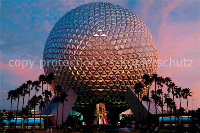 Walt Disney World Spaceship Earth Geosphere Epcot Center
