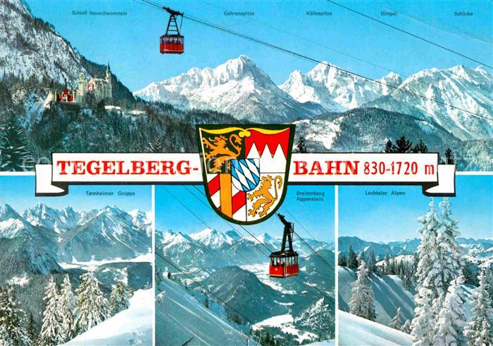 Seilbahn Tegelberg Breitenberg Aggenstein Schlos