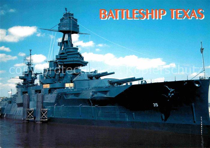 Marine Battleship Texas World War II.