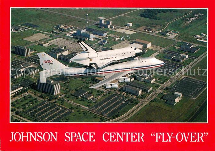 Raumfahrt Johnson Space Center Fly-Over Orbiter N