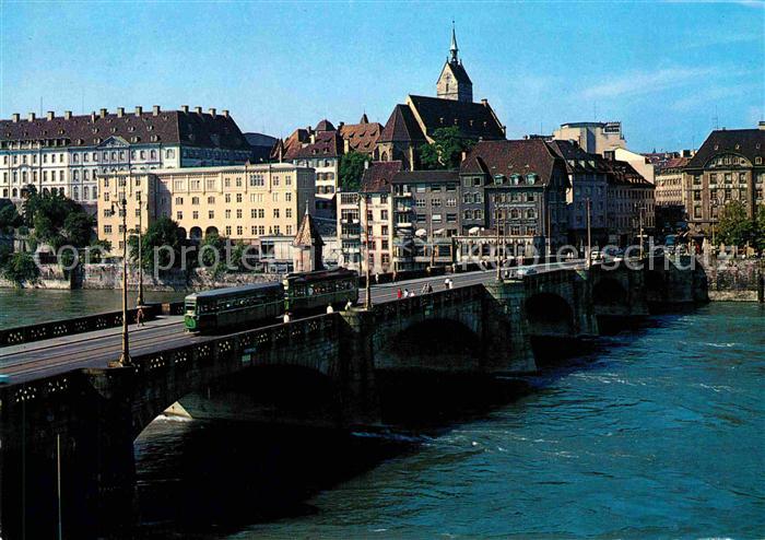 Strassenbahn Basel Mittlere Rheinbruecke
