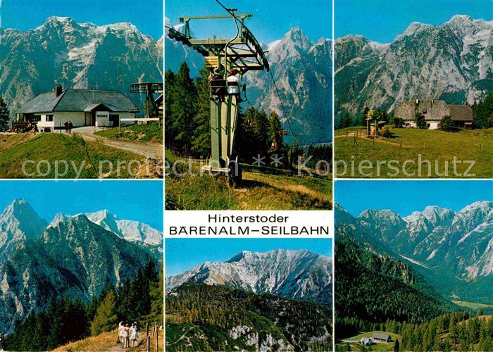 Sessellift Baerenalm Hinterstoder Berghaus-Schafferreith Hochmoelbing