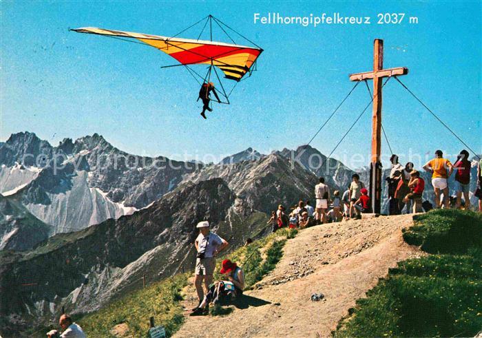 Drachenflug Oberstdorf Fellhorngipfelkreuz