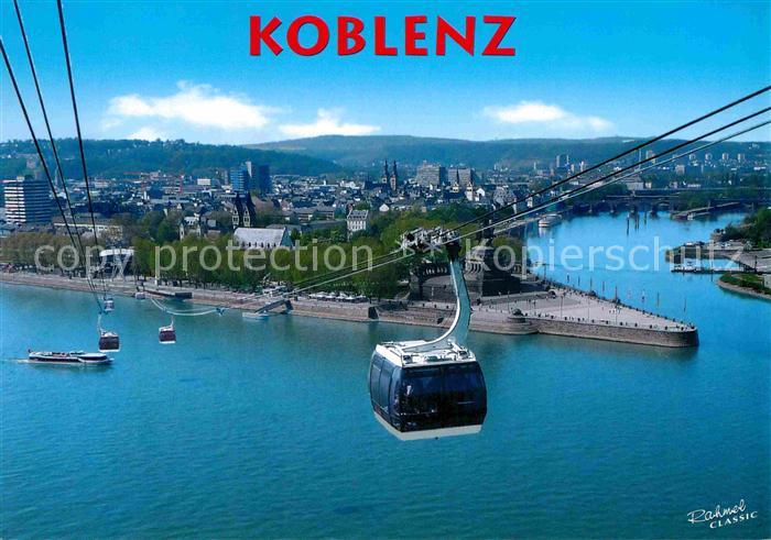 Seilbahn Koblenz Deutsches Eck Mosel