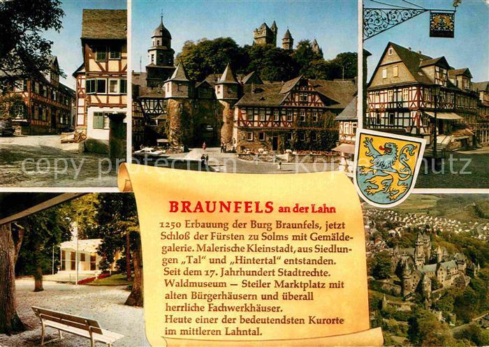 Braunfels Fachwerk Fliegeraufnahme Schloss
