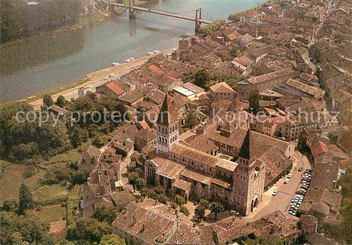Tournus Fliegeraufnahme Abbaye Saint Philibert