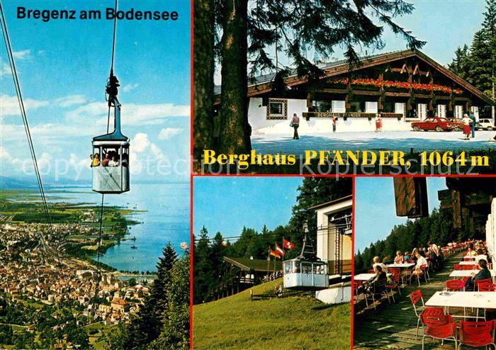 Bregenz Bodensee Berghaus Pfaender Pfaenderbahn
