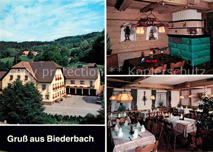 Biederbach Schwarzwald Gasthaus Pension Hirschen