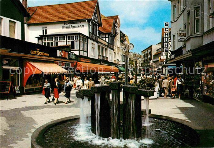 Bad Salzuflen Fussgaengerzone Langestrasse