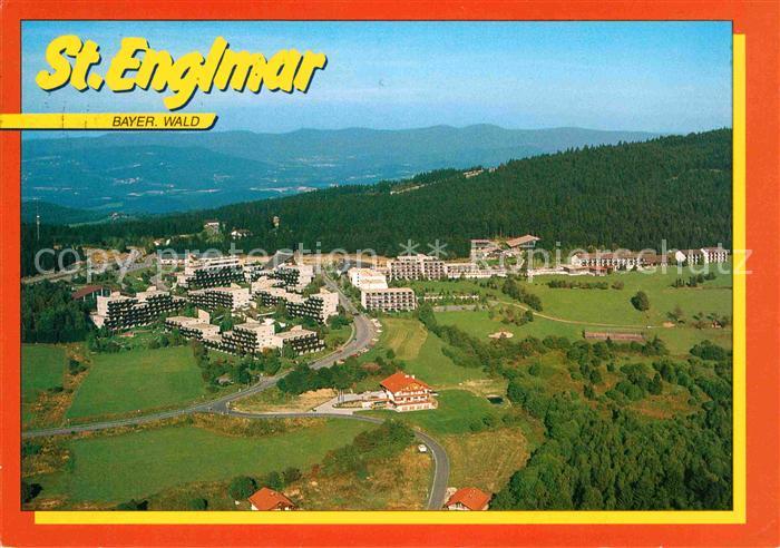 St Englmar Fliegeraufnahme Aparthotel Predigtstuhl