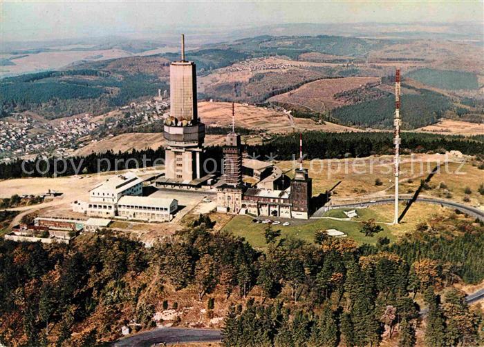 Feldberg Taunus Fliegeraufnahme Sendetuerme