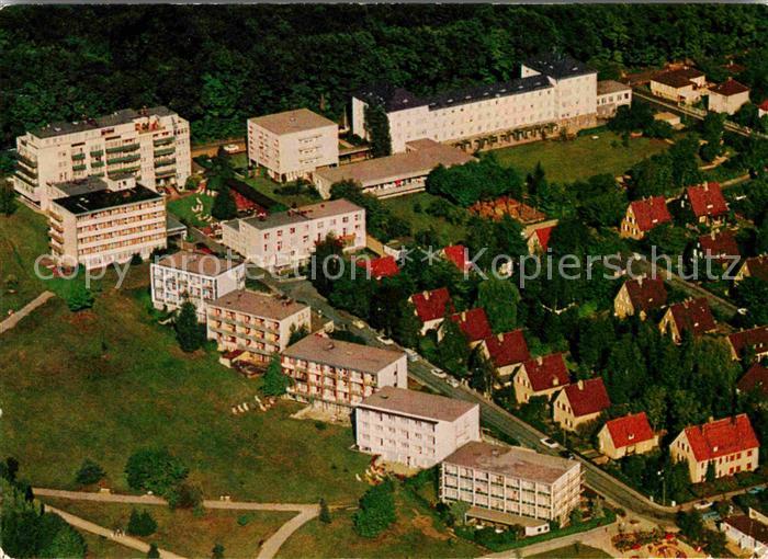 Bad Soden Taunus Fliegeraufnahme Kurviertel Erholungsheime