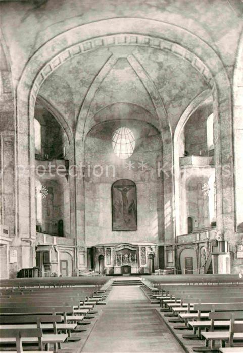 DRESDEN Elbe Kreuzkirche innen