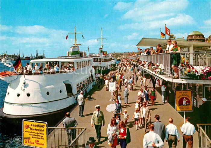 HAMBURG  CITY St. Pauli Landungsbruecken