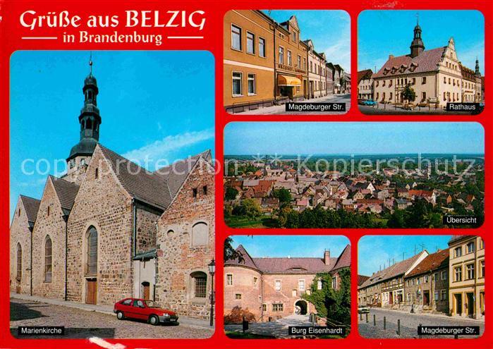 Belzig Bad Marienkirche Magdeburger Strasse Rathaus Burg-Eisenhardt