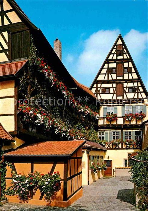 Dinkelsbuehl Hezelhof Fachwerk