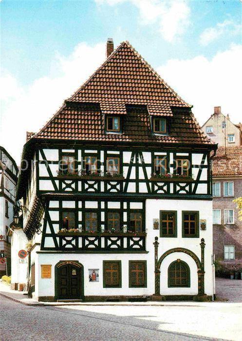 Eisenach Thueringen Lutherhaus Fachwerk