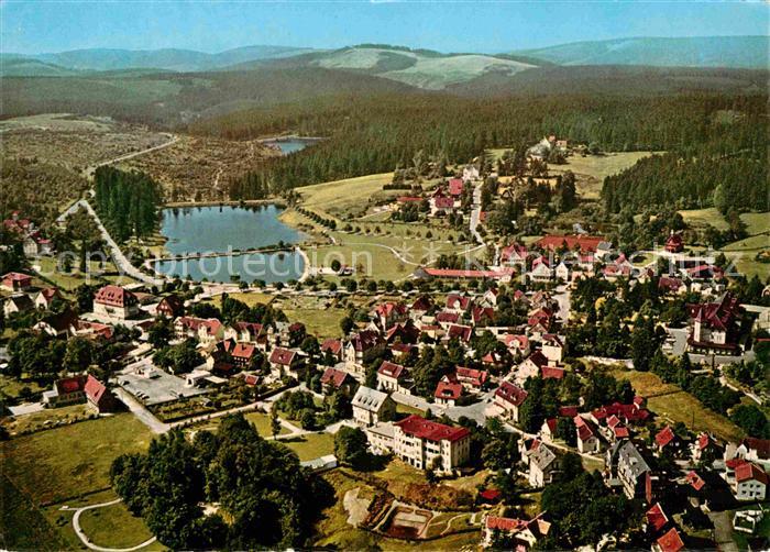 Hahnenklee-Bockswiese Harz Fliegeraufnahme