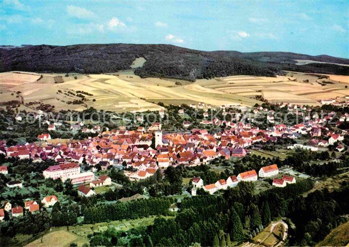 Neukirchen Knuellgebirge Fliegeraufnahme