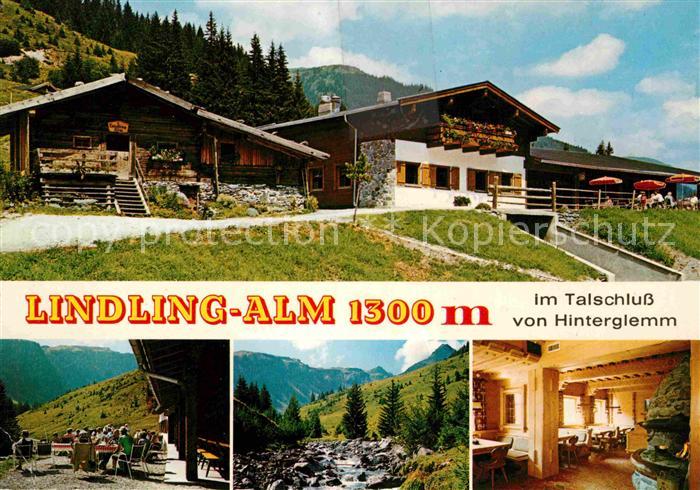 Hinterglemm Saalbach Lindlingalm Almhuette Kaeserei Alpenpanorama