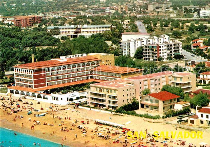 El Vendrell Hotel Europe Playa vista aerea