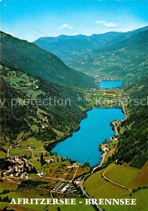 Afritz See Afritzersee Brennsee Gegendtal Alpenpanorama Fliegeraufnahme