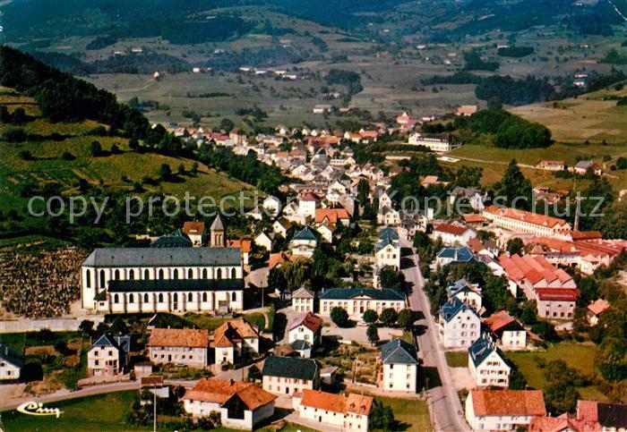 Orbey Haut Rhin Vue generale aerienne