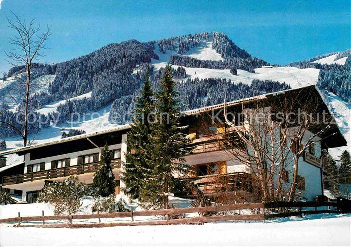 Bolsterlang Berghaus Walz Winter Allgaeuer Alpen