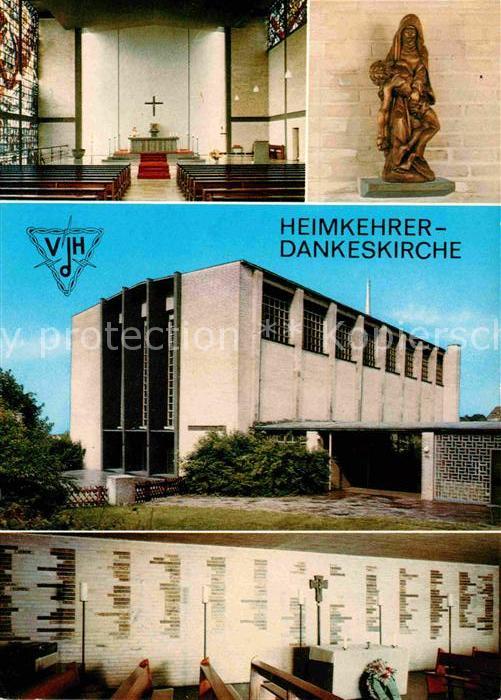 Weitmar Heimkehrer Dankeskirche Pfarrkirche Heilige Familie