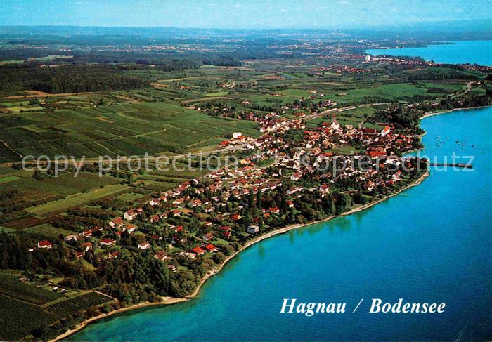 Hagnau Bodensee Weindorf Erholungsort Fliegeraufnahme