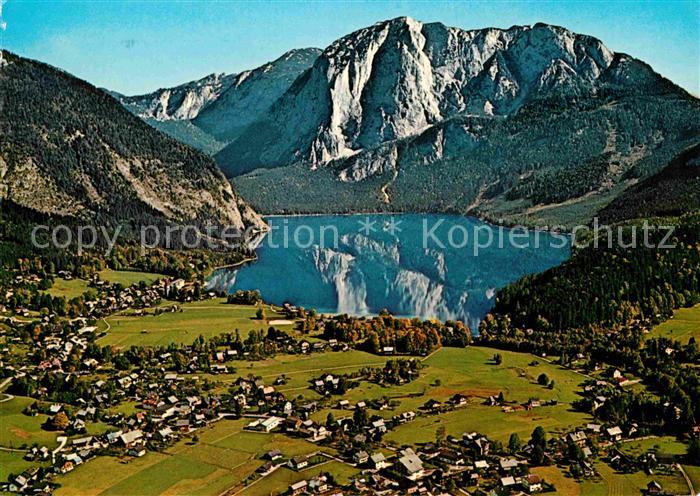 Altaussee Sommerfrische Panorama Blick zur Trisselwand Totes Gebirge