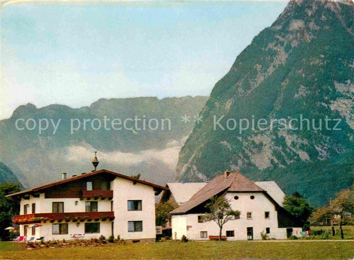 Golling Salzach Pension Wenger gegen Schneibstein und Kleinen Goell