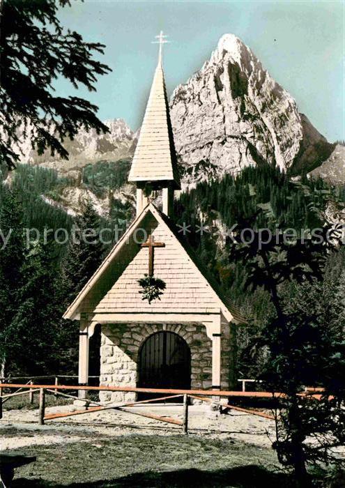 Buching Gedaechtniskapelle am Wanker Fleck mit Geiselstein