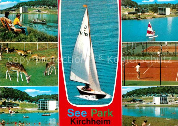 Kirchheim Hessen Seepark Stausee Segeln Tennis Badestrand Tierpark