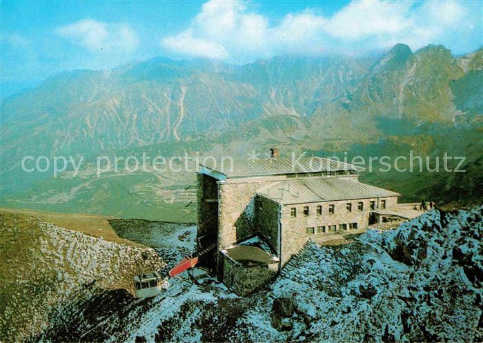 Tatry Zachodnie Stacja kolejki linowey na Kasprowym Wierchu Seilbahn Bergstation