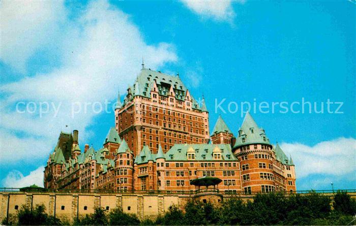Quebec Le Chateau Frontenac Hotel de Reputation