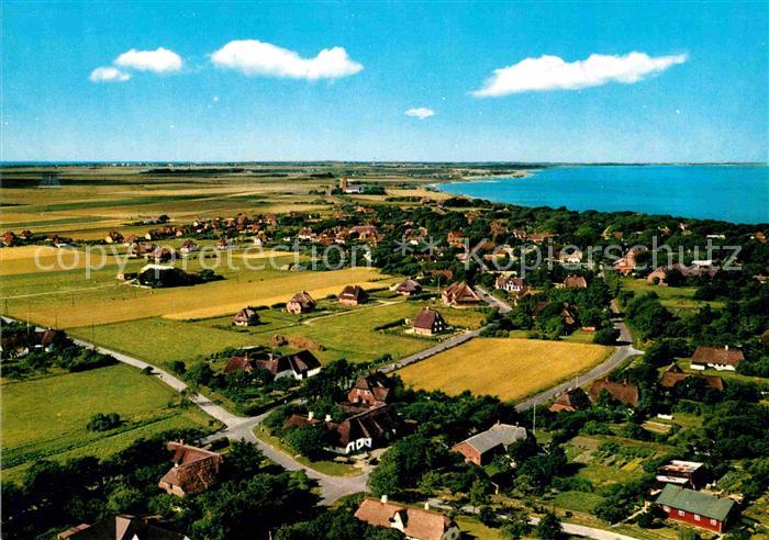 SYLT Insel Schleswig-Holstein Fliegeraufnahme Keitum