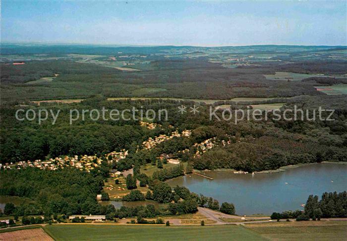 Gedern Fliegeraufnahme Naturpark Hoher Vogelsberg Gederner See