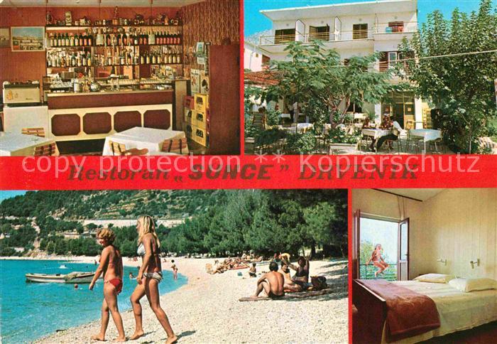 Split Spalato Restaurant Sunce Drvenik Strand