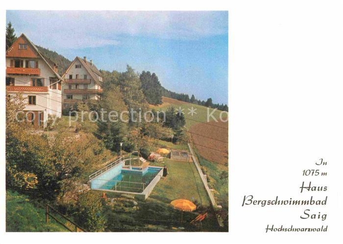 Saig Schwarzwald Fremdenheim Garni mit Schwimmbad