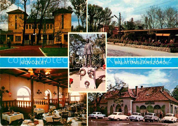 Balatonszarszo Restaurant Gebaeude Denkmal
