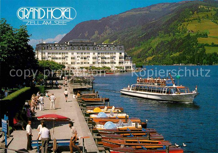 Zell See Grand-Hotel Hafen Seepromenade