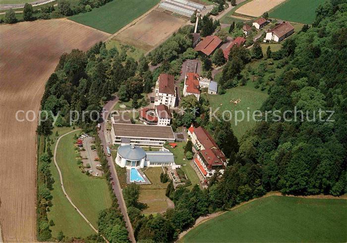 Biberach Riss Fliegeraufnahme Jordanbad Kneippsanatorium